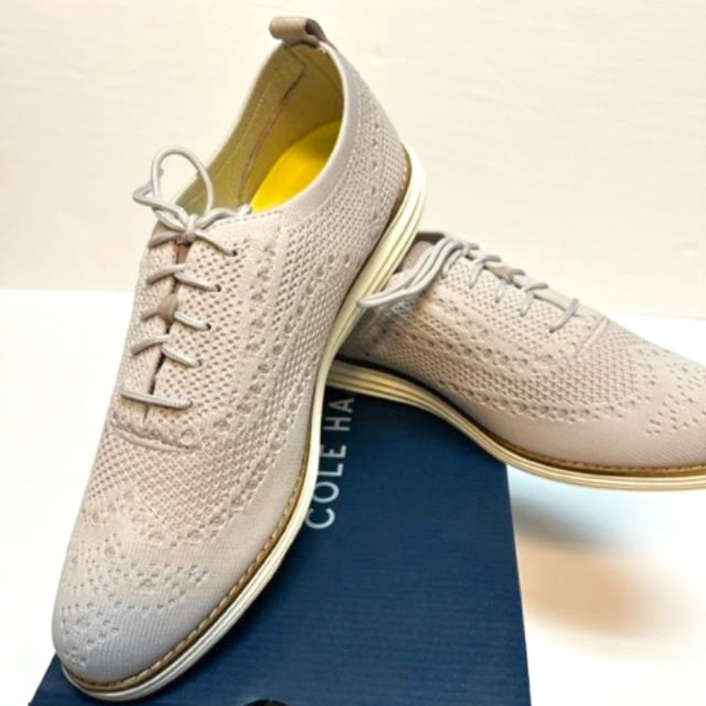 Cole Haan Women's ØriginalGrand Wingtip Oxford Lilac Size 9.5 NEW IN BOX